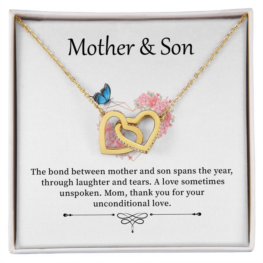 Mother & Son The Bond Between Mother and Son Spans The Year, Mother's Day Gift From Son
