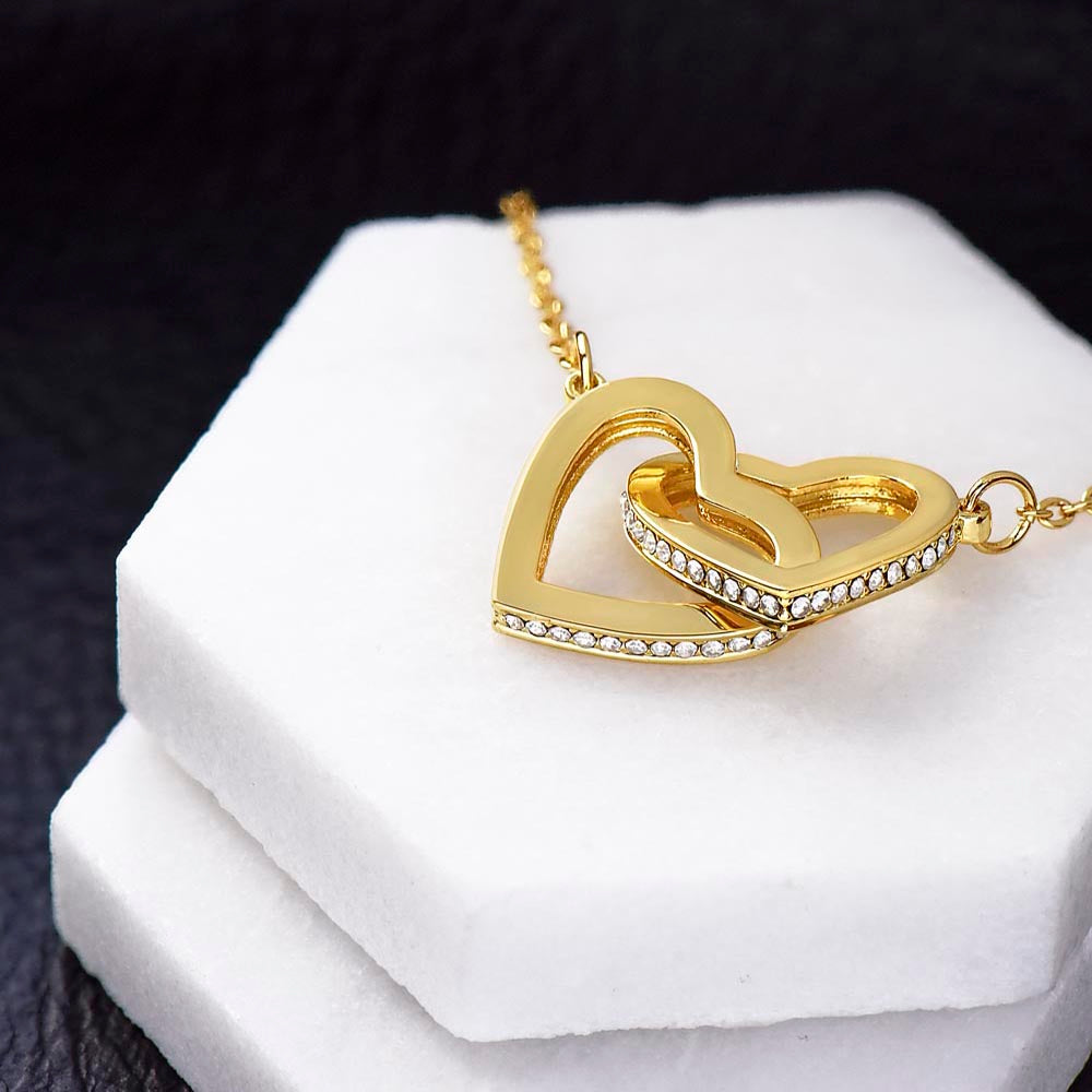 Soulmate Necklace Gift with Message Card for Partner