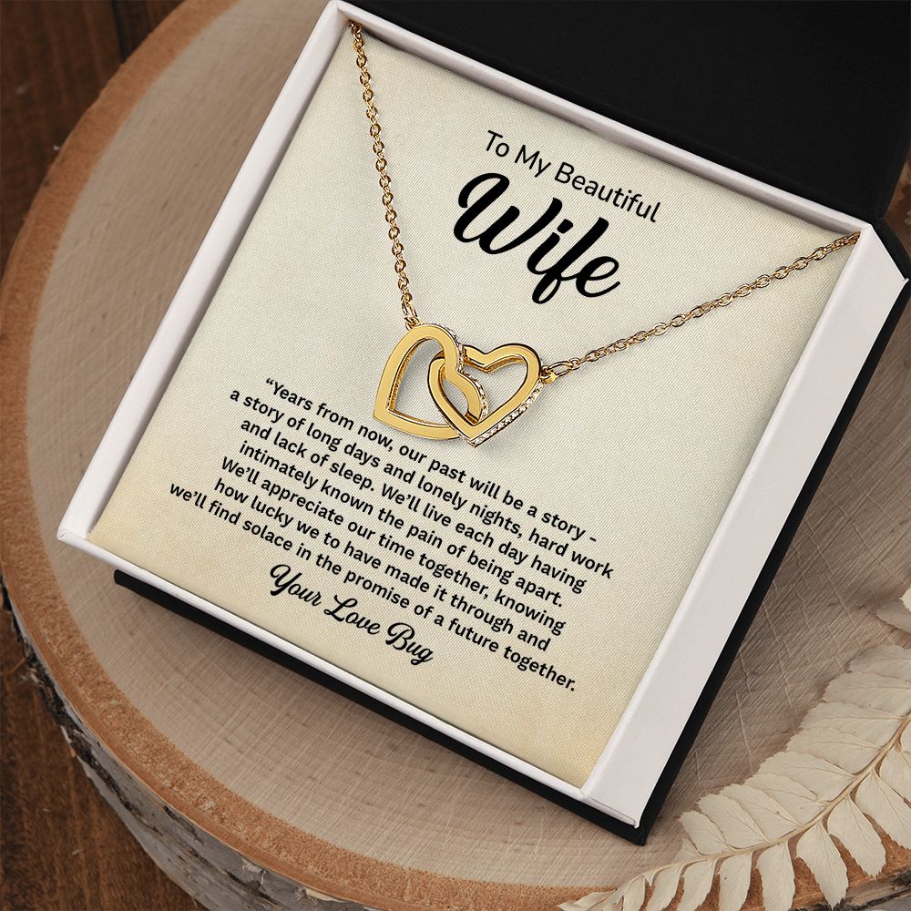 To My Beautiful Wife We'll Find Solace In The Promise Of A Future Together Your Love Bug