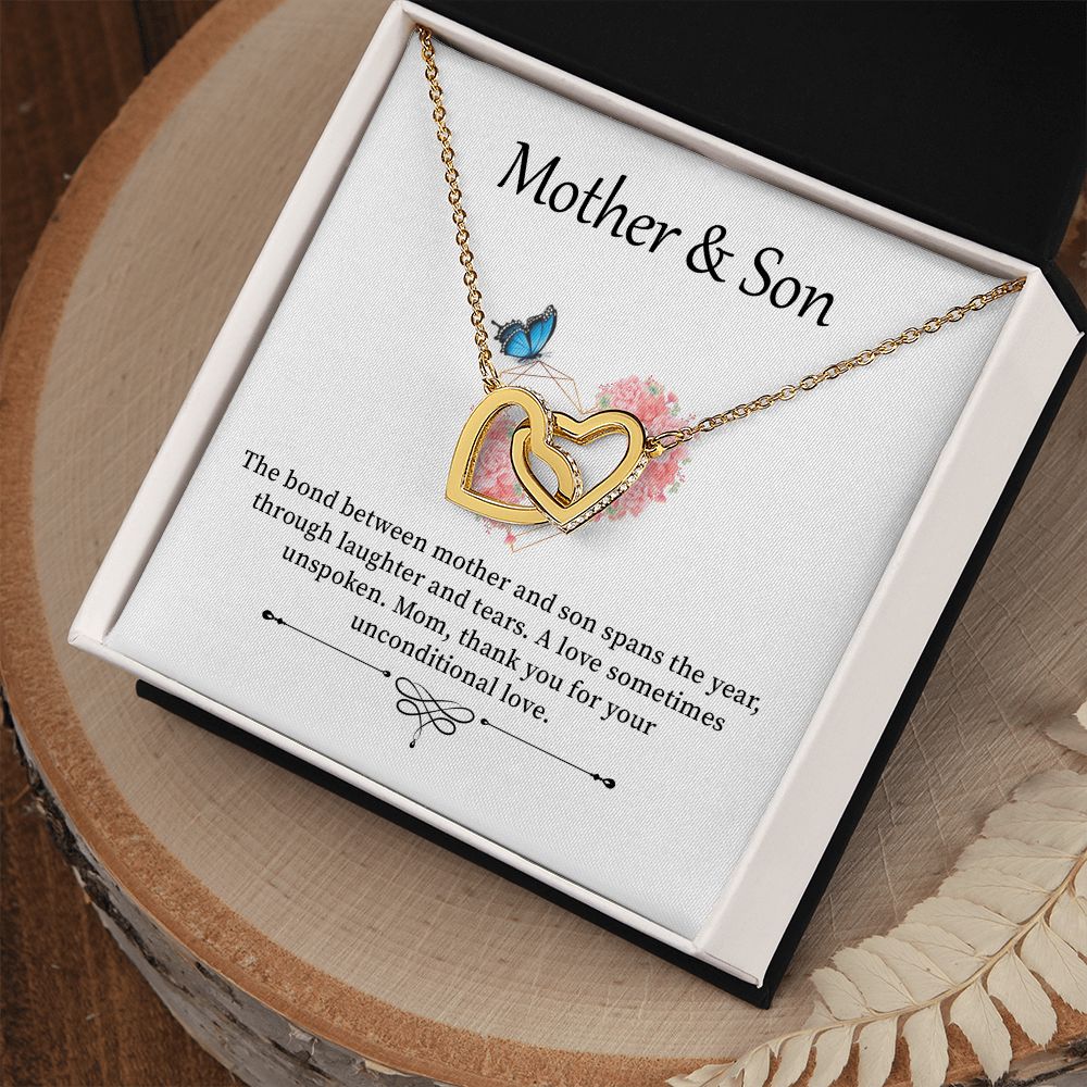 Mother & Son The Bond Between Mother and Son Spans The Year, Mother's Day Gift From Son