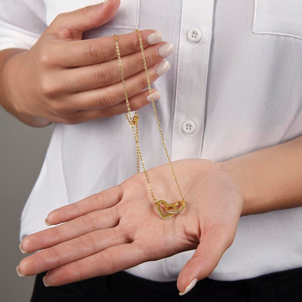 Soulmate Necklace Gift with Message Card for Partner