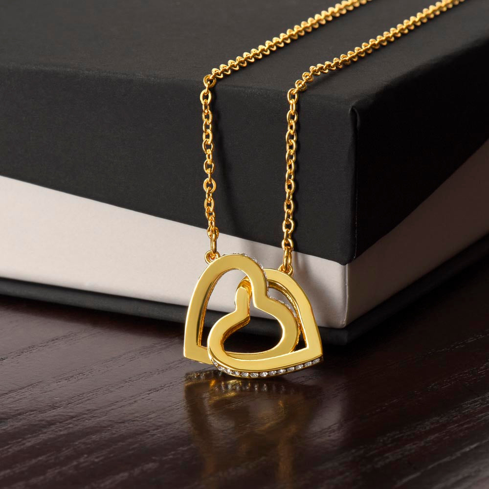 Soulmate Necklace Gift with Message Card for Partner