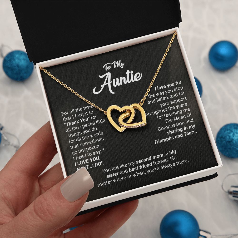 To My Auntie You Are Like My Second Mom