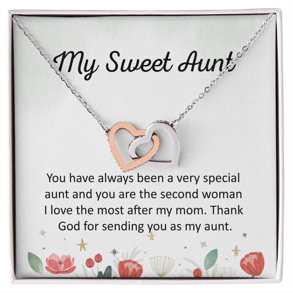 My Sweet Aunt Thank God For Sending You As My Aunt