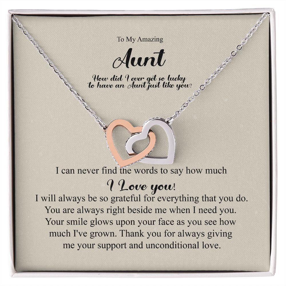 To My Amazing Aunt Always Giving Me Your Support And Unconditional Love