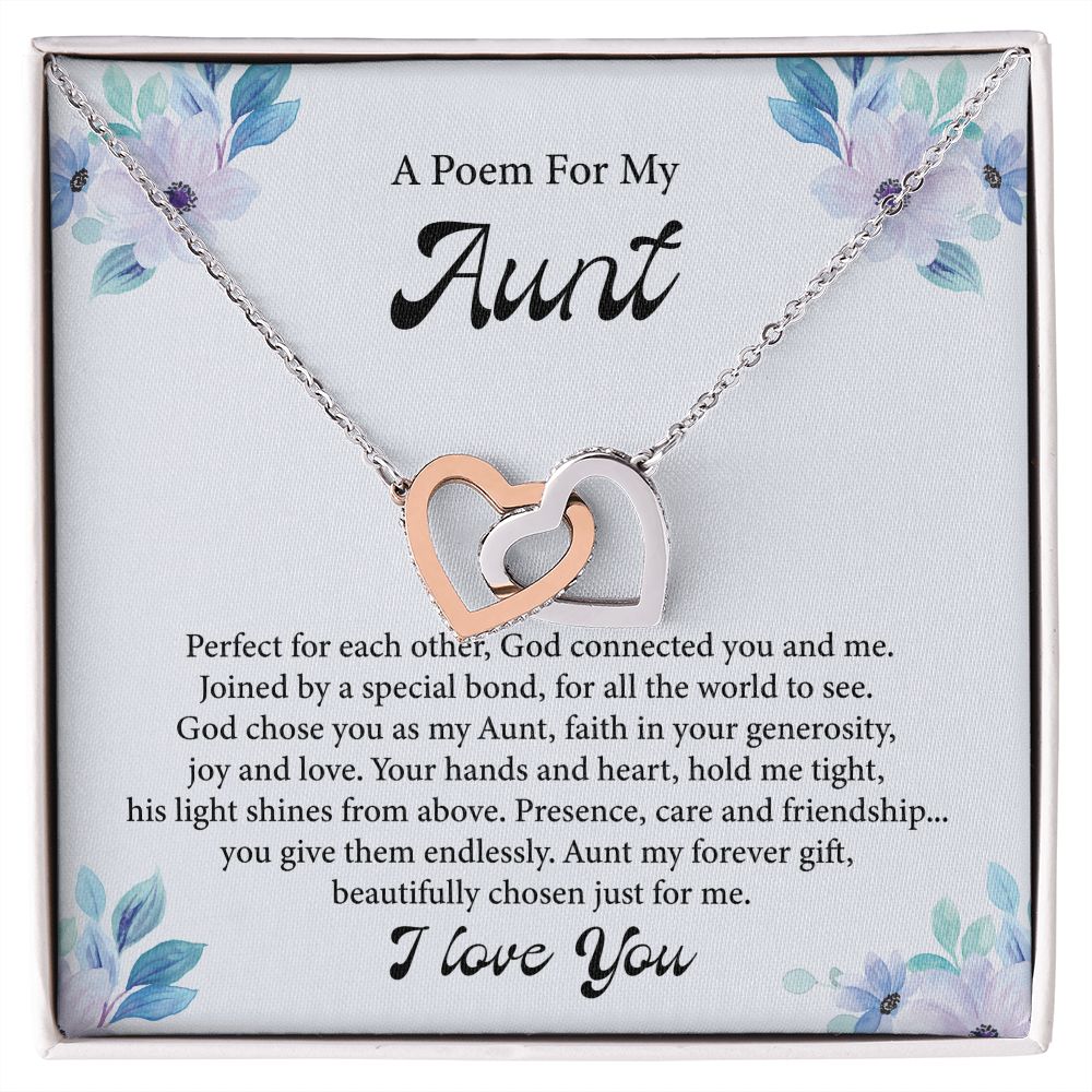 A Poem For My Aunt Perfect For Each Other God Connected You And Me