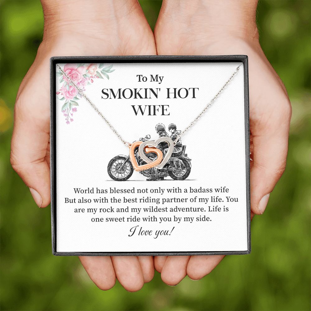 To My smokin' hot wife world has blessed not only with a badass wife