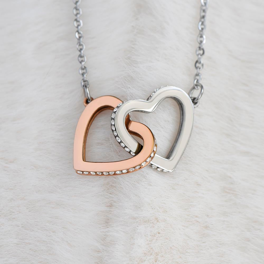 Soulmate Necklace Gift with Message Card for Partner