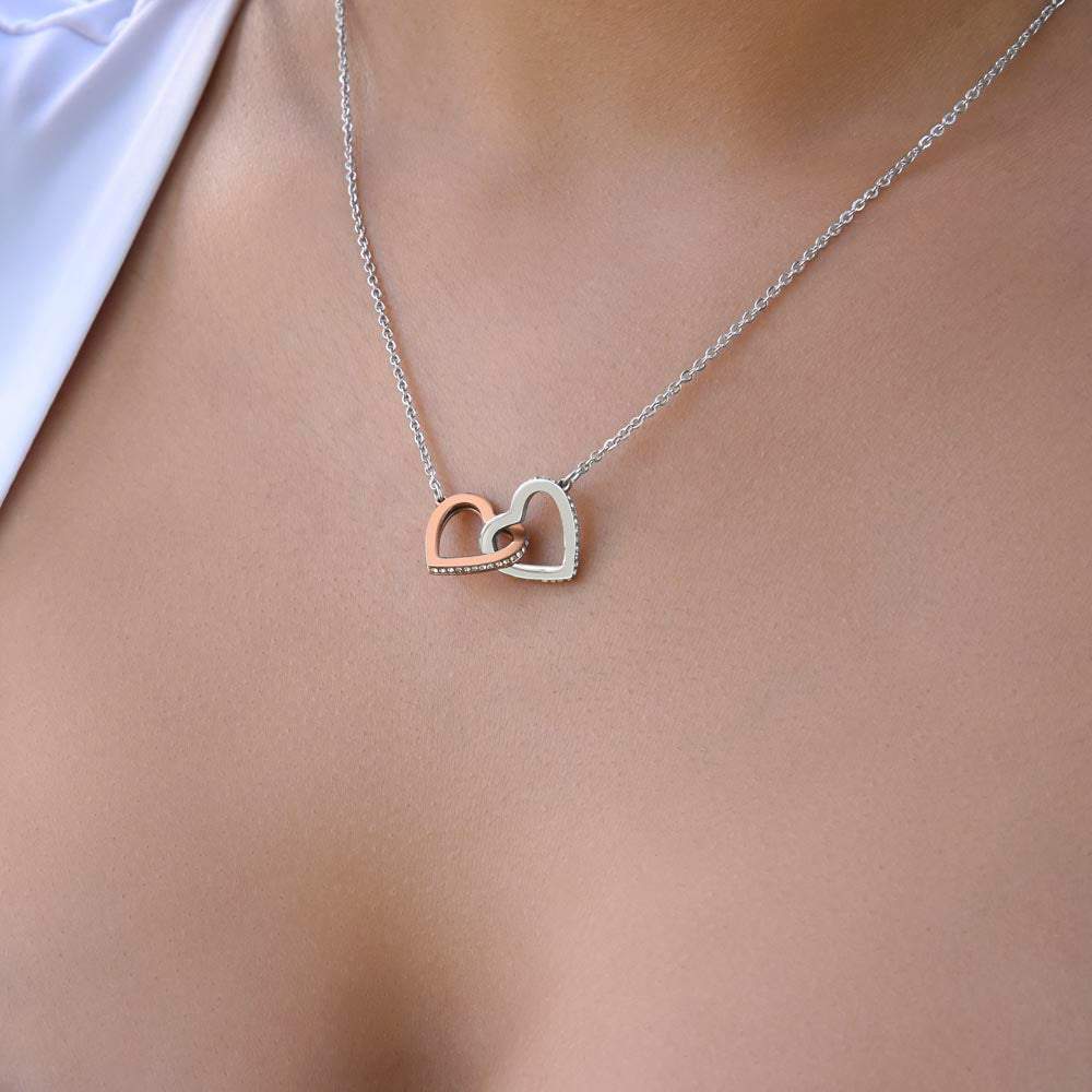Soulmate Necklace Gift with Message Card for Partner