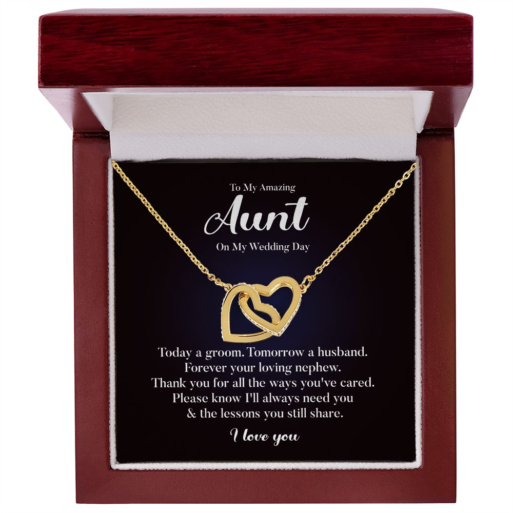 To My Amazing Aunt On My Wedding Day I Love You