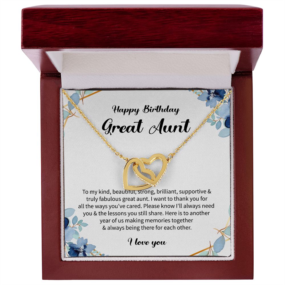 Happy Birthday Great Aunt I want To Thank You For All The Ways Lessons You Still You