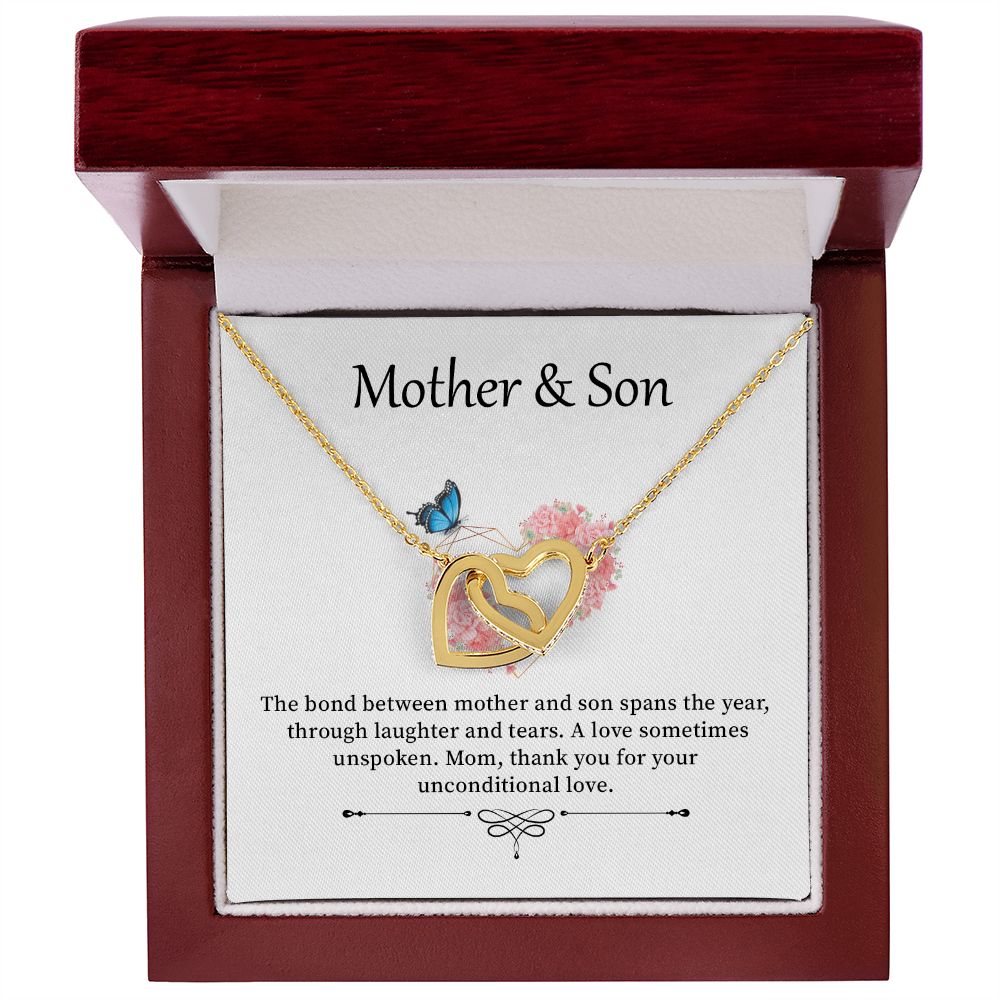 Mother & Son The Bond Between Mother and Son Spans The Year, Mother's Day Gift From Son