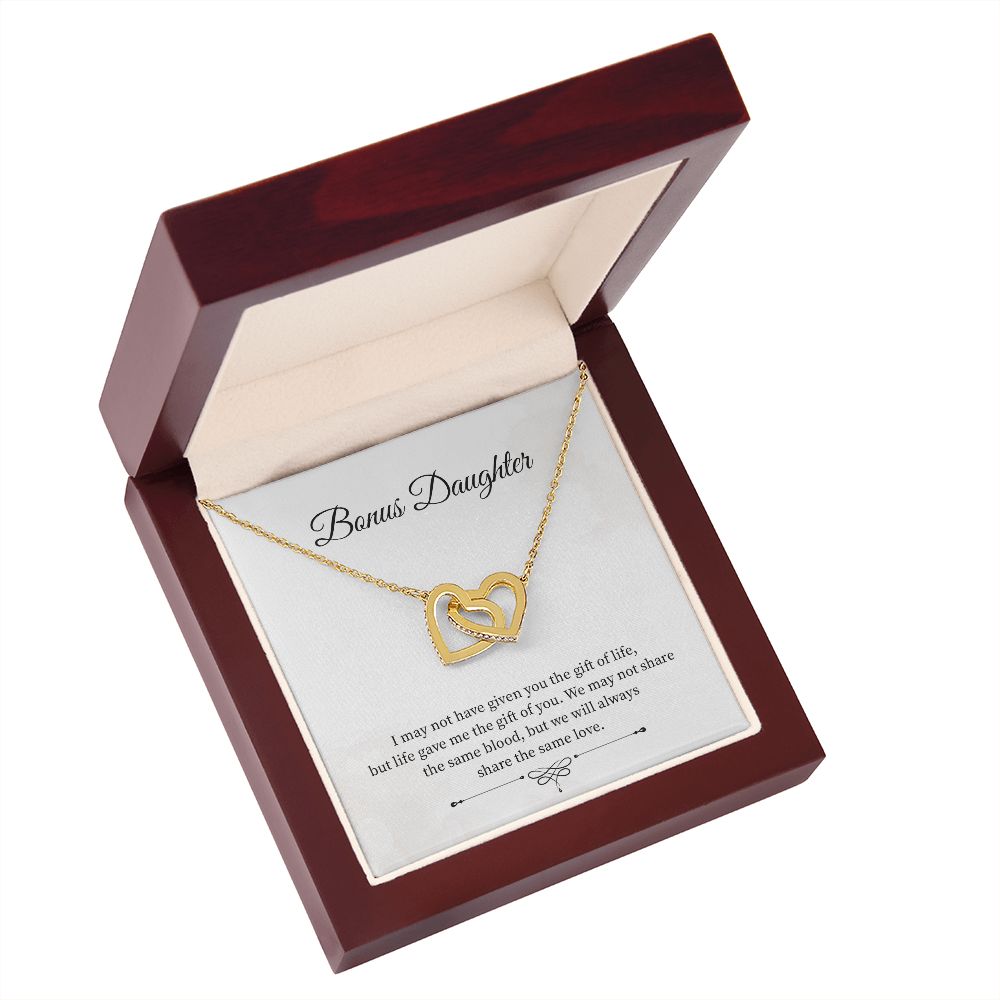 Bonus Daughter I May Not Have To Given You The Gift Of Life, Gifts From Bonus Mom or Step Mother For Her Birthday Mother's Day Valentine's Day
