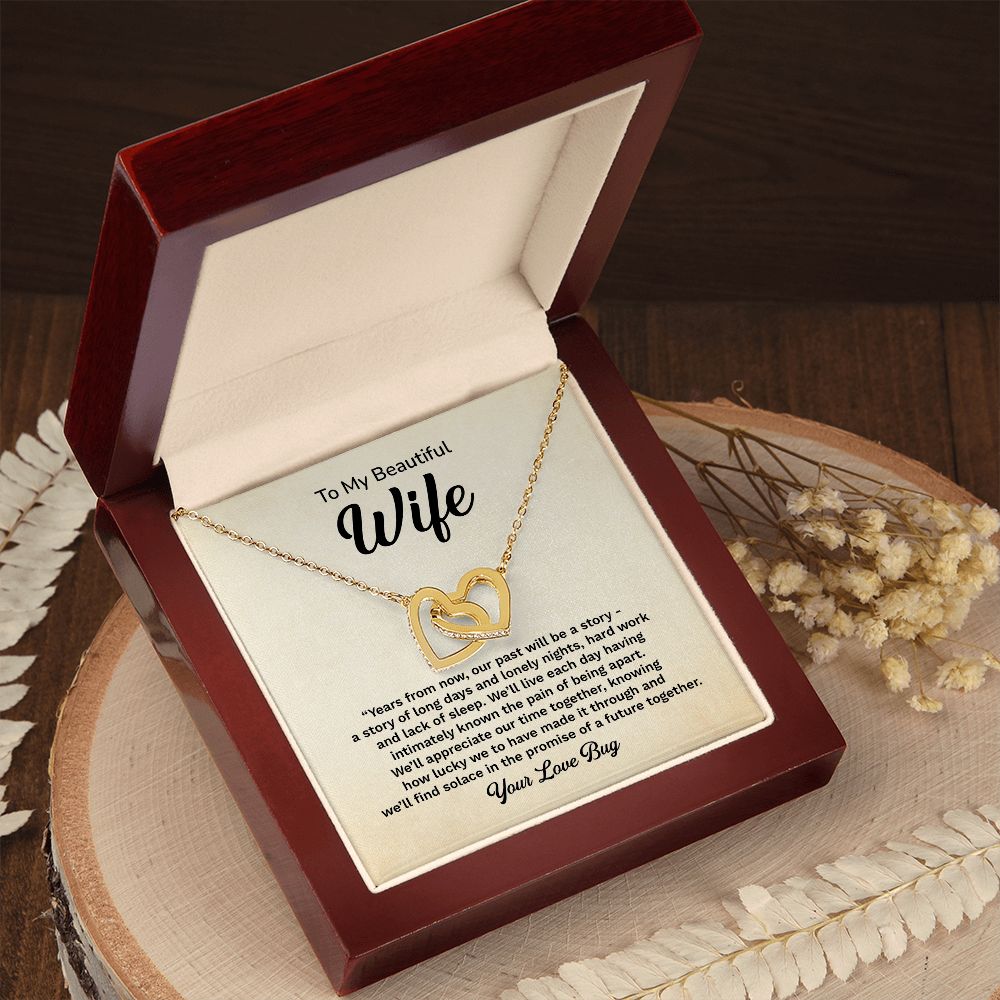 To My Beautiful Wife We'll Find Solace In The Promise Of A Future Together Your Love Bug