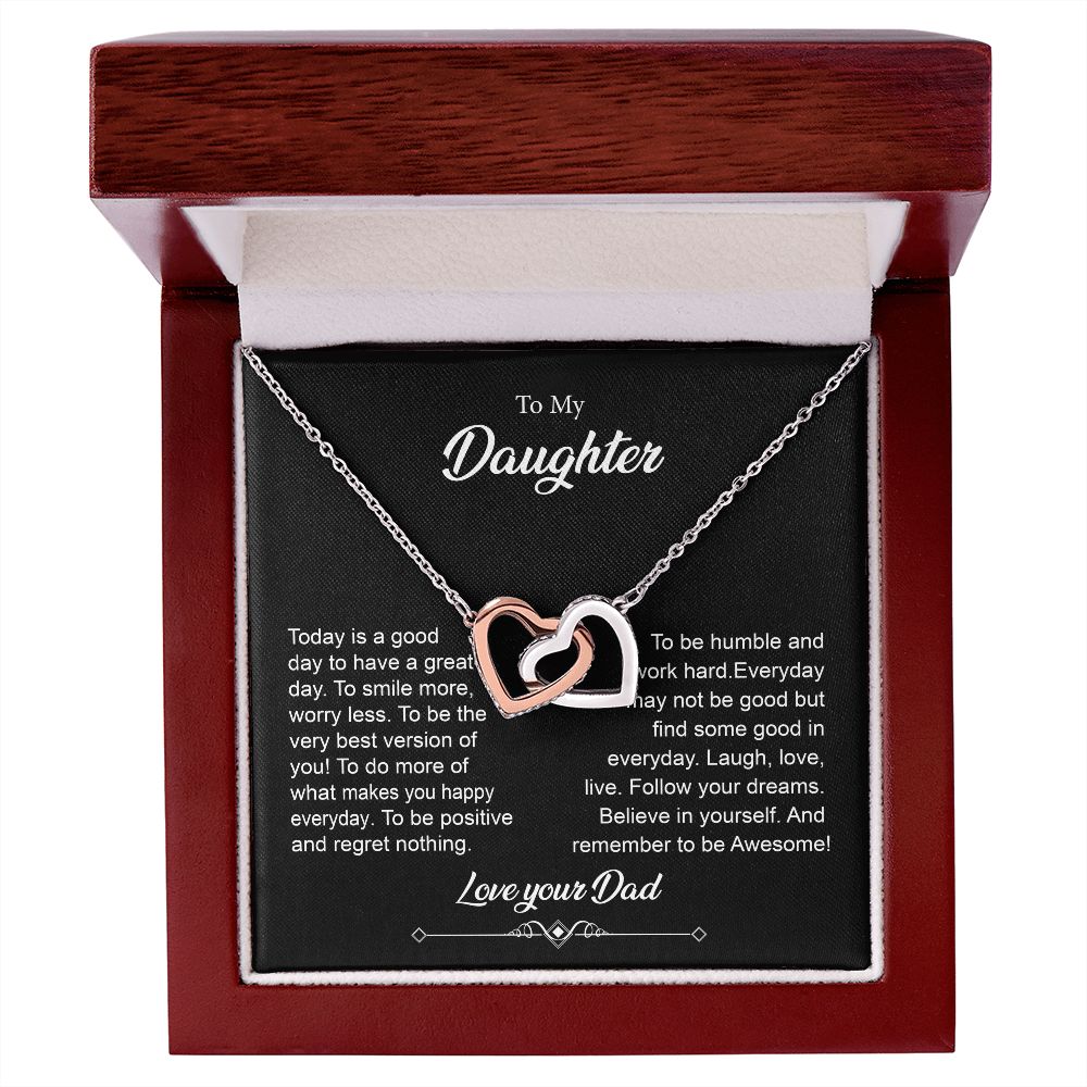 Inspirational Daughter Necklace from Dad