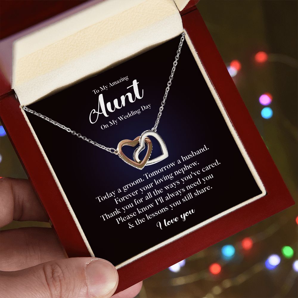 To My Amazing Aunt On My Wedding Day I Love You