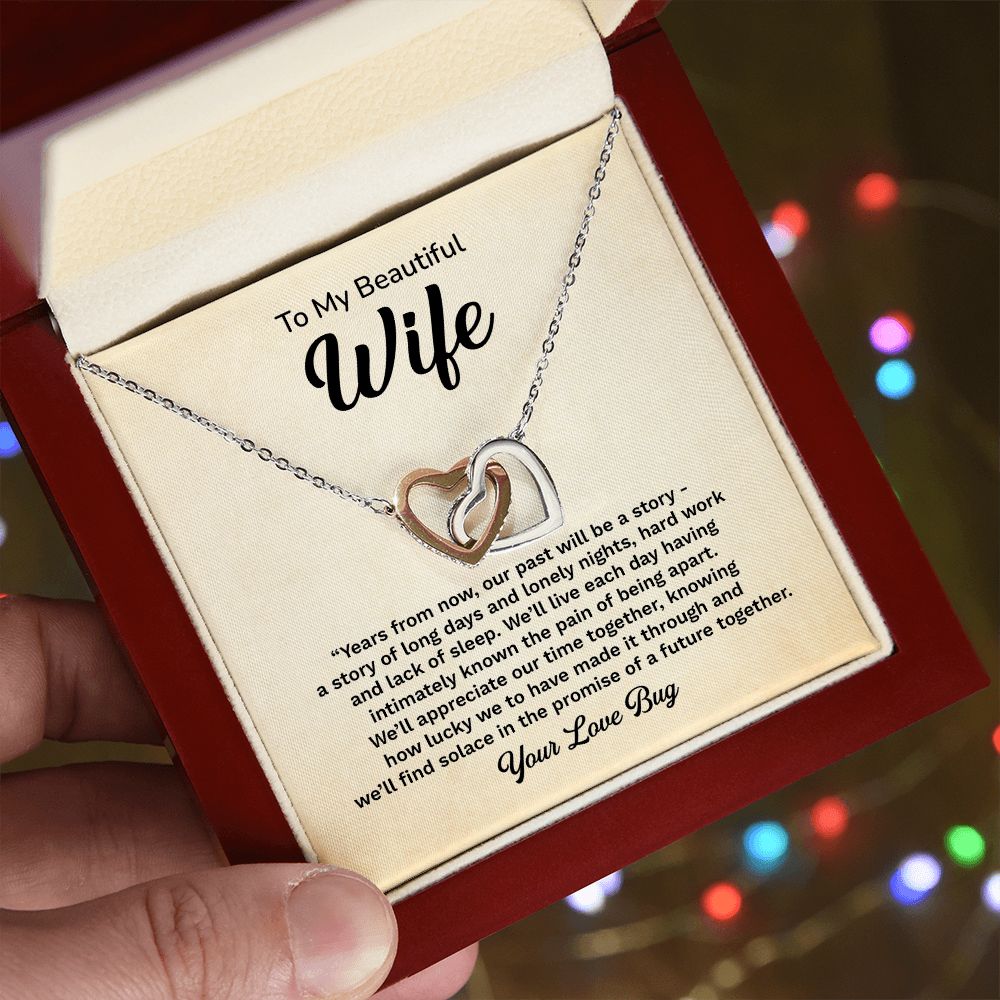 To My Beautiful Wife We'll Find Solace In The Promise Of A Future Together Your Love Bug