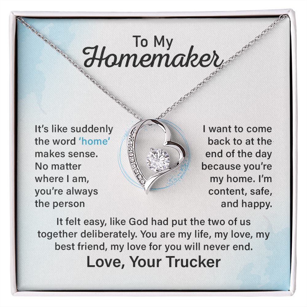 To My Homemaker It Felt Easy, Like God Had Put The Two Of Us Together Deliberately