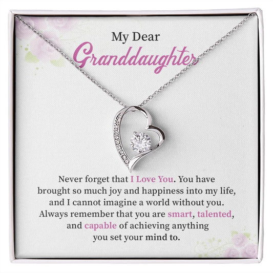 To Dear Granddaughter Capable Of Achieving Anything You Set Your Mind To