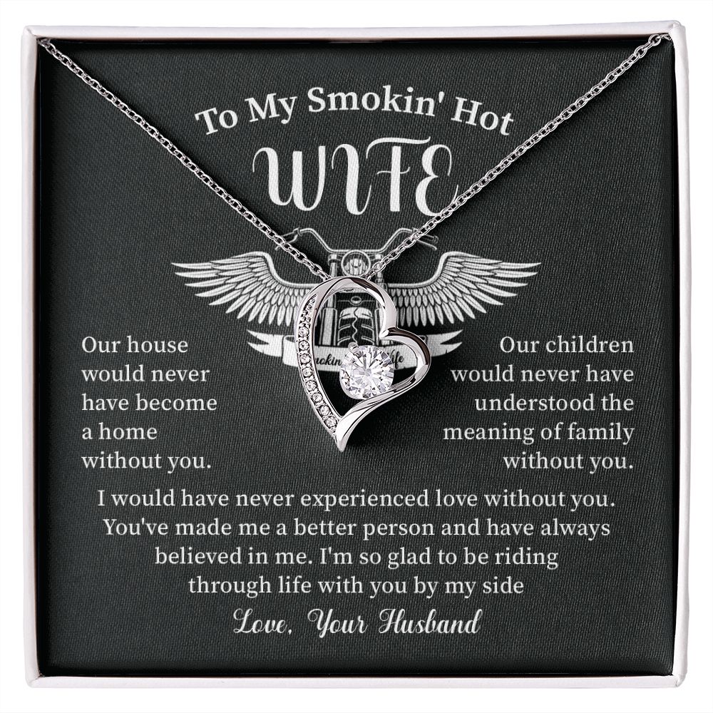 to my smokin' hot wife - our house would never have become