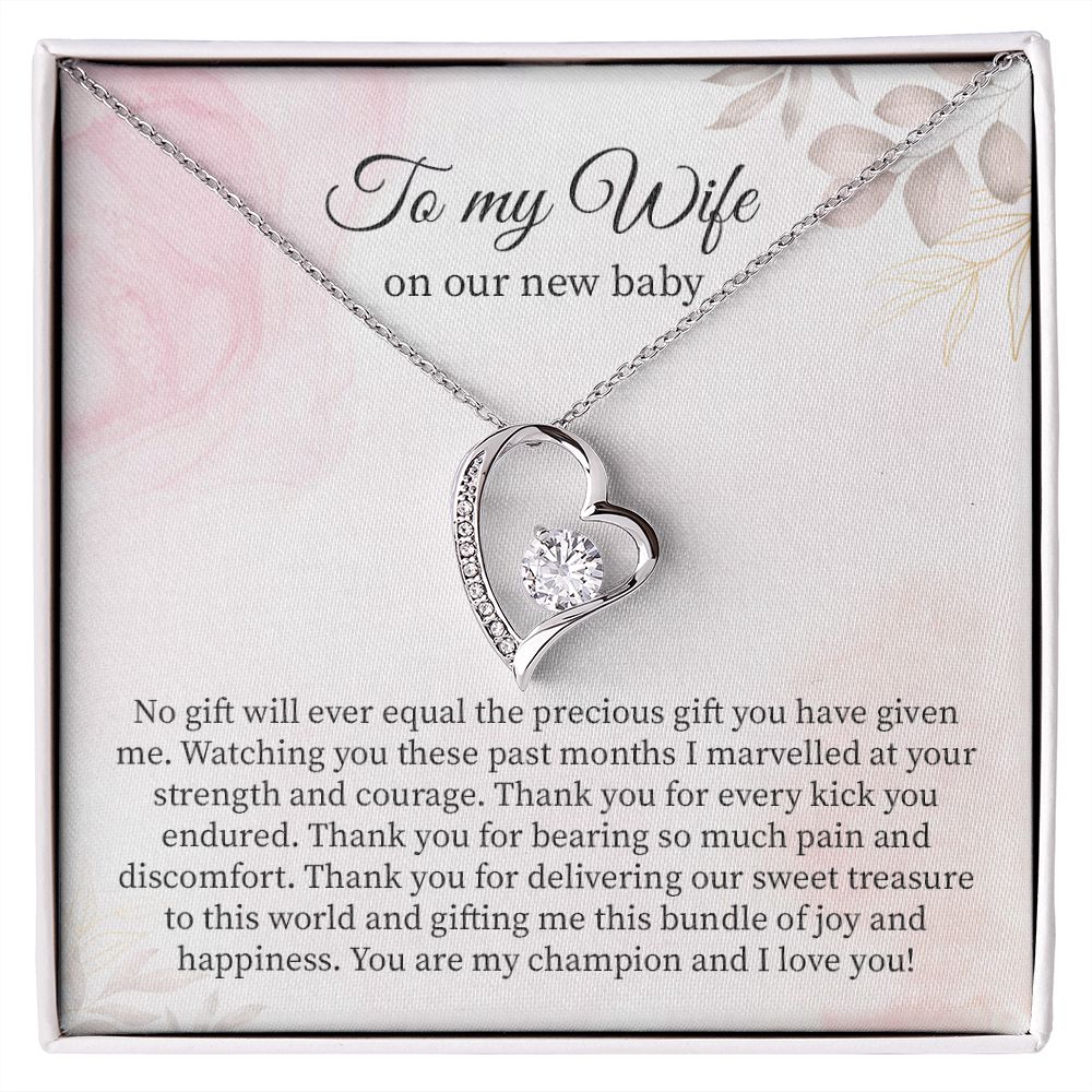 To My Wife On Our New Baby From Husband