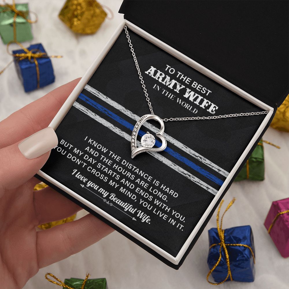 To The Army Wife In The World I Know The Distance Is Heard And The Hours Are Long