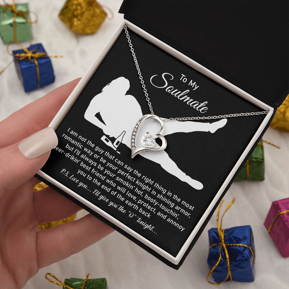 To My Soulmate Necklace For Women - Best Ideal Gifts For Her Birthday Valentine's Day