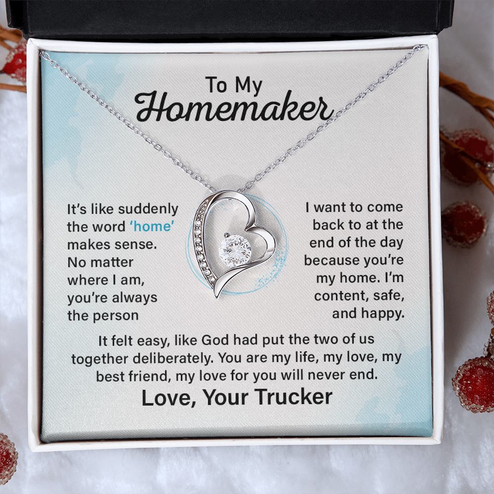 To My Homemaker It Felt Easy, Like God Had Put The Two Of Us Together Deliberately