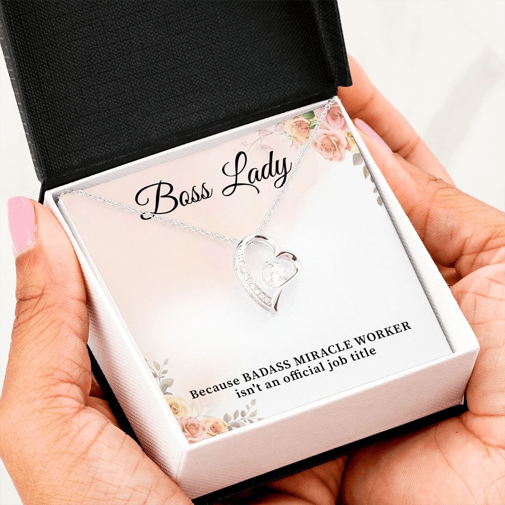 Boss Lady Because Badass Miracle Worker Isn't An Official Job Title