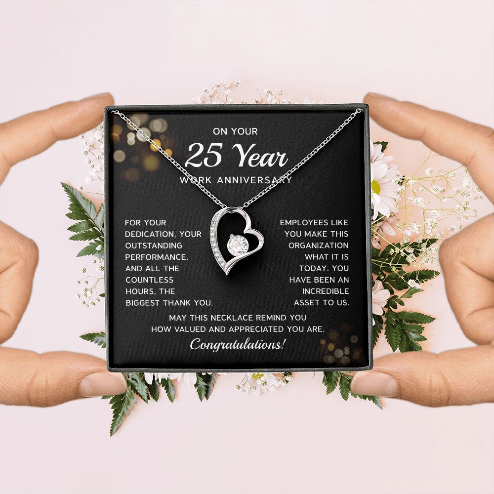 On Your 25th Work Anniversary, Congratulations!
