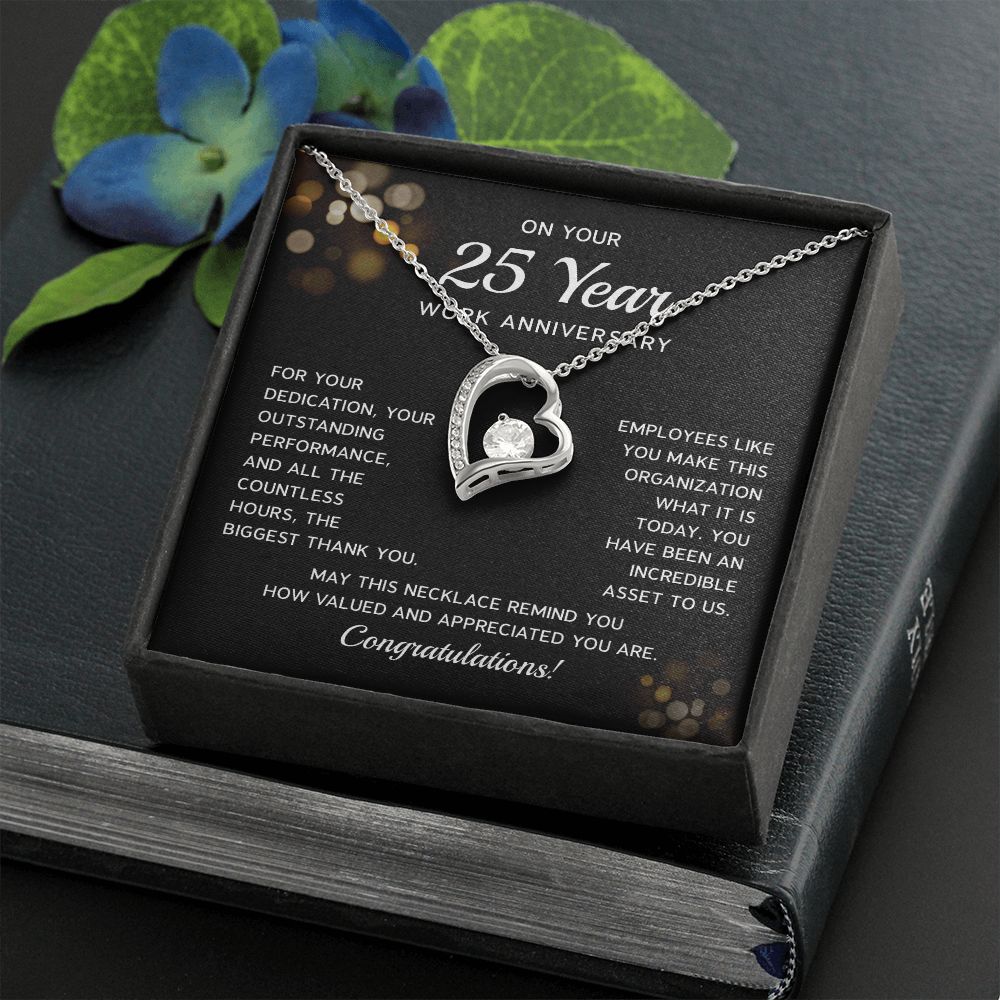 On Your 25th Work Anniversary, Congratulations!