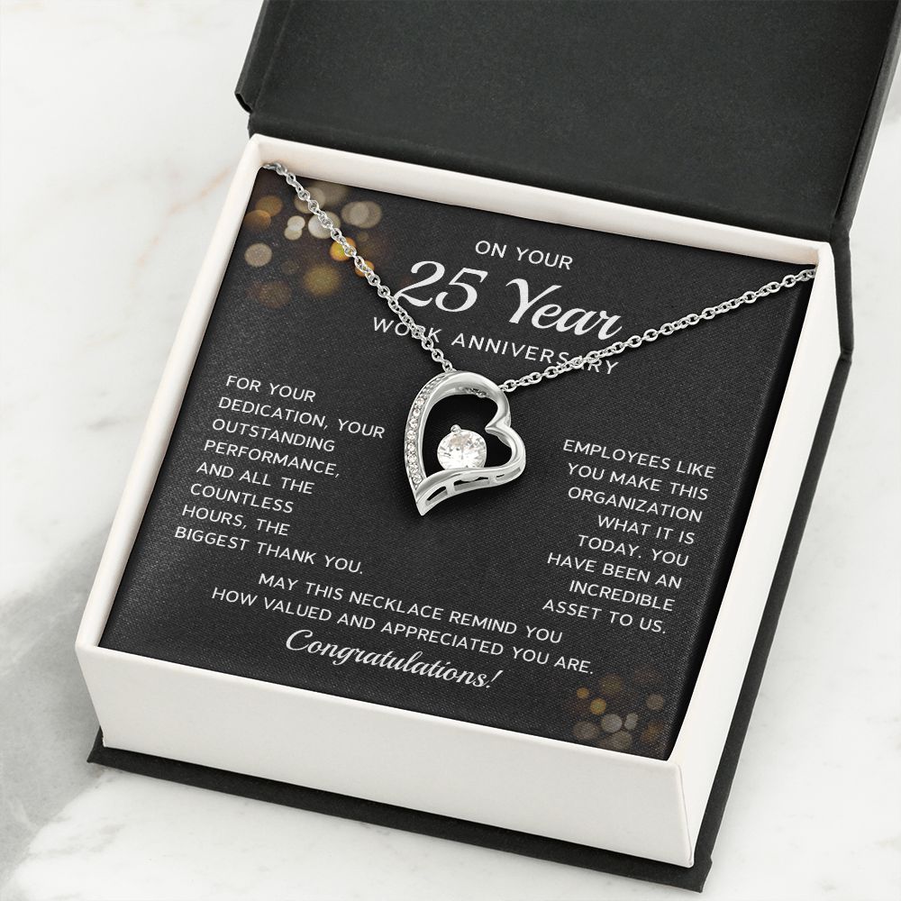 On Your 25th Work Anniversary, Congratulations!