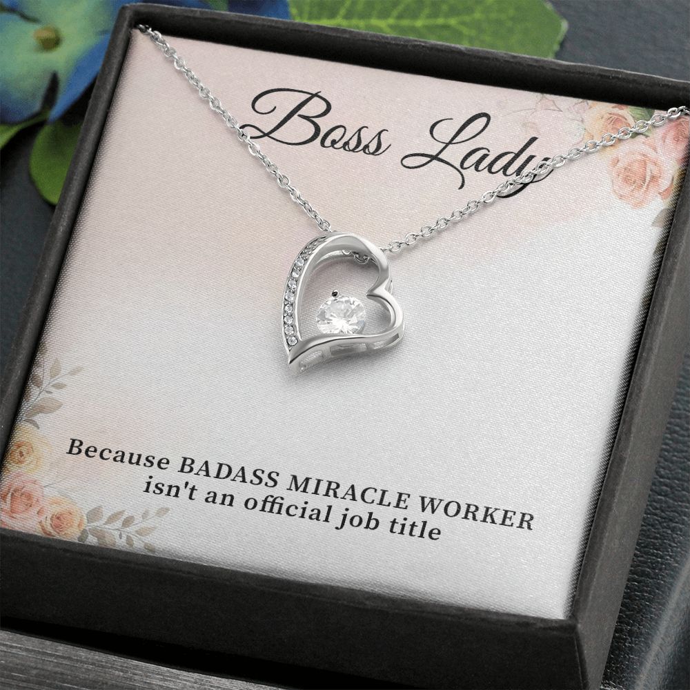 Boss Lady Because Badass Miracle Worker Isn't An Official Job Title
