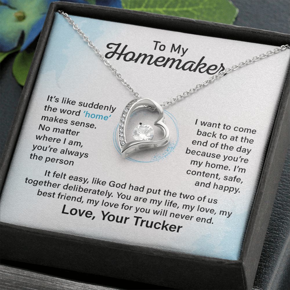 To My Homemaker It Felt Easy, Like God Had Put The Two Of Us Together Deliberately