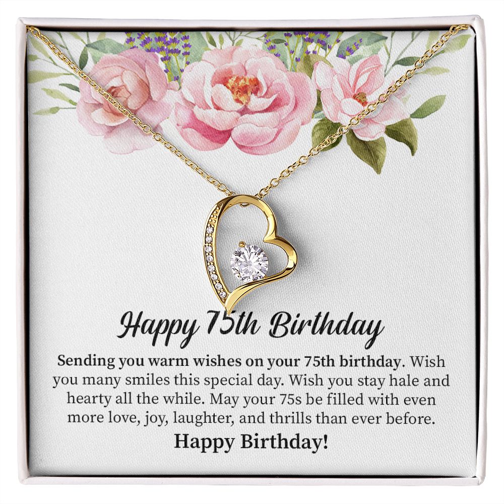 Happy 75th birthday Wish You Many Smiles This Special Day