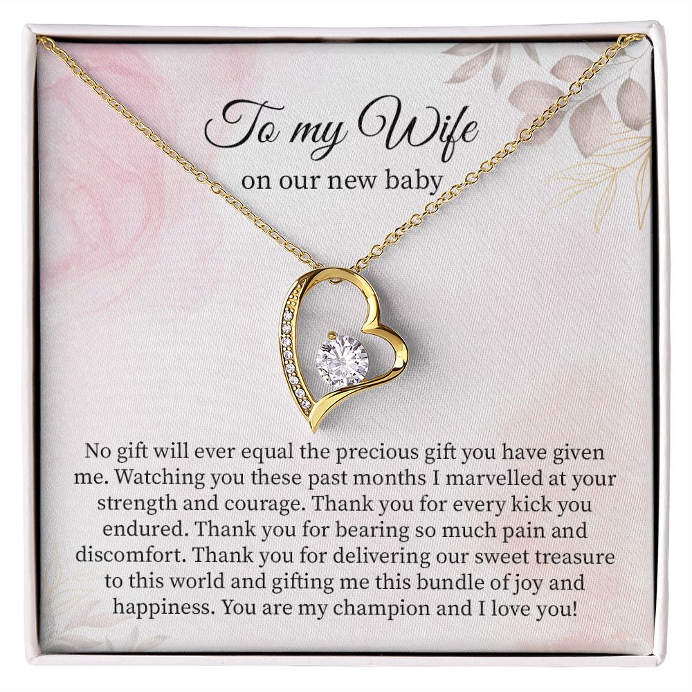 To My Wife On Our New Baby From Husband
