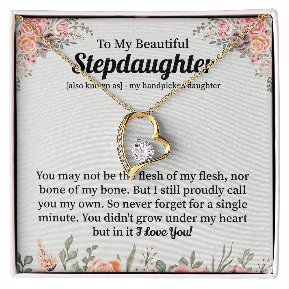 To My Beautiful Stepdaughter You Didn't Grow Under My Heart But In It I Love You
