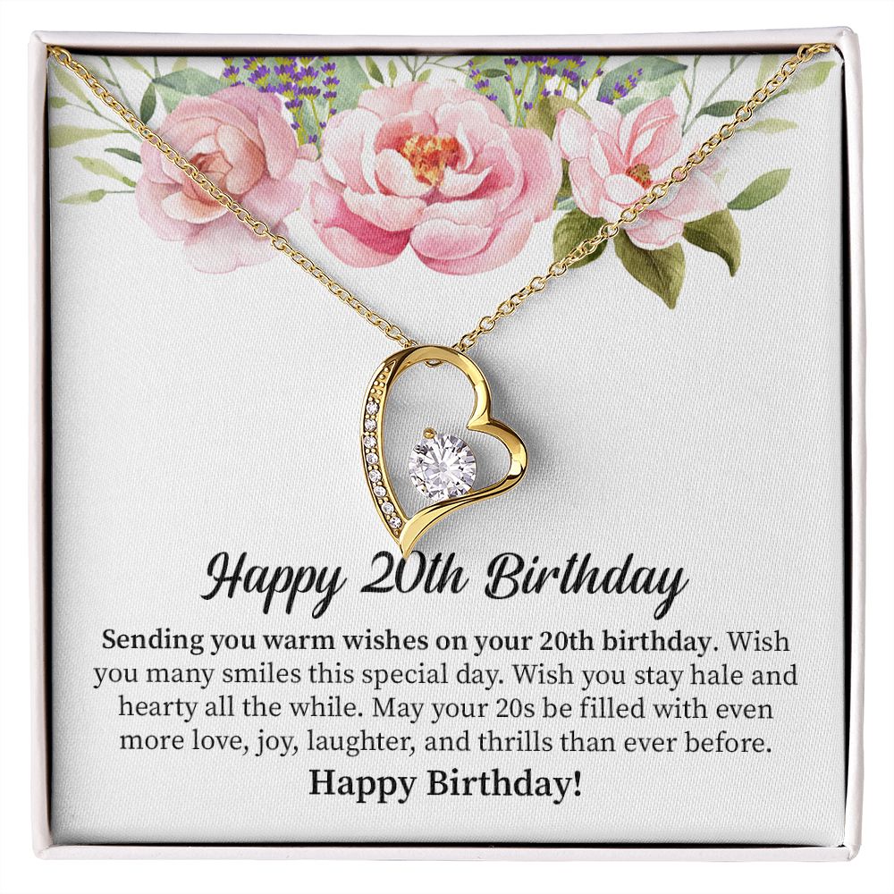 Happy 20 Birthday Wish You Many Smiles This Special Day