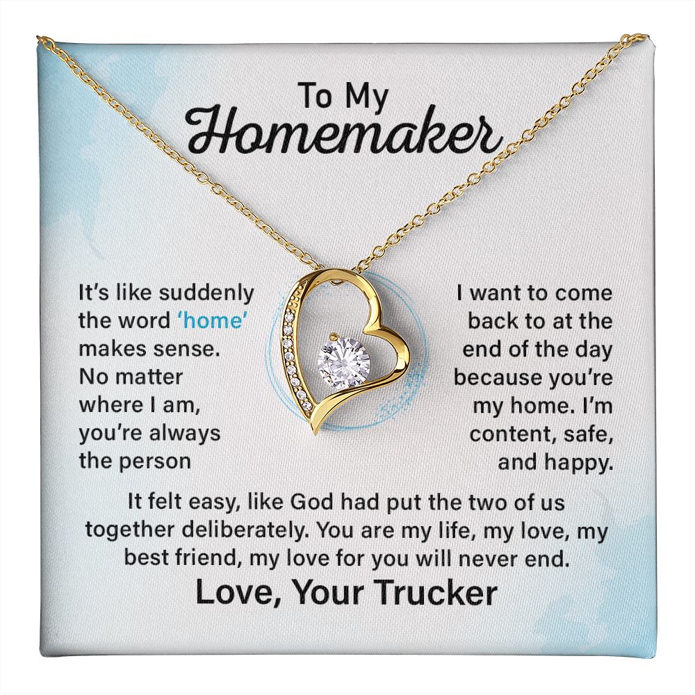 To My Homemaker It Felt Easy, Like God Had Put The Two Of Us Together Deliberately