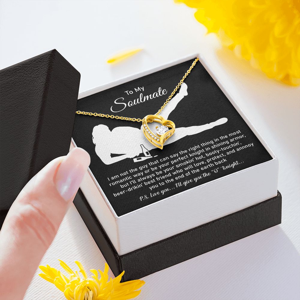 To My Soulmate Necklace For Women - Best Ideal Gifts For Her Birthday Valentine's Day