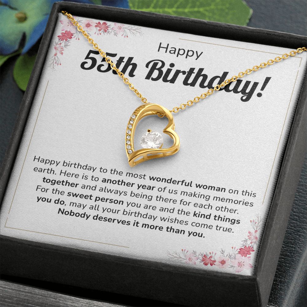 Happy 55th Birthday To The Most Wonderful Woman On This Earth, Nobody Deserves It More Than You