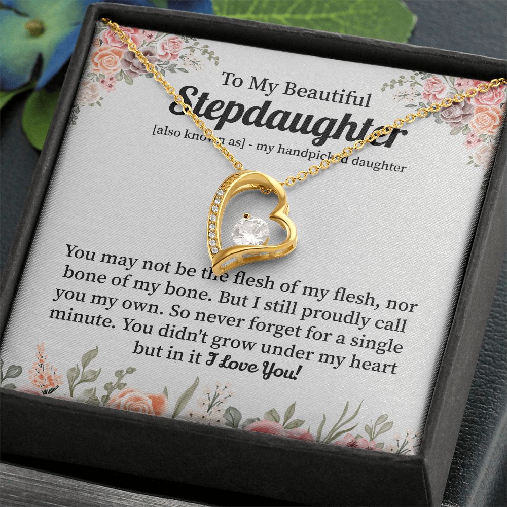 To My Beautiful Stepdaughter You Didn't Grow Under My Heart But In It I Love You