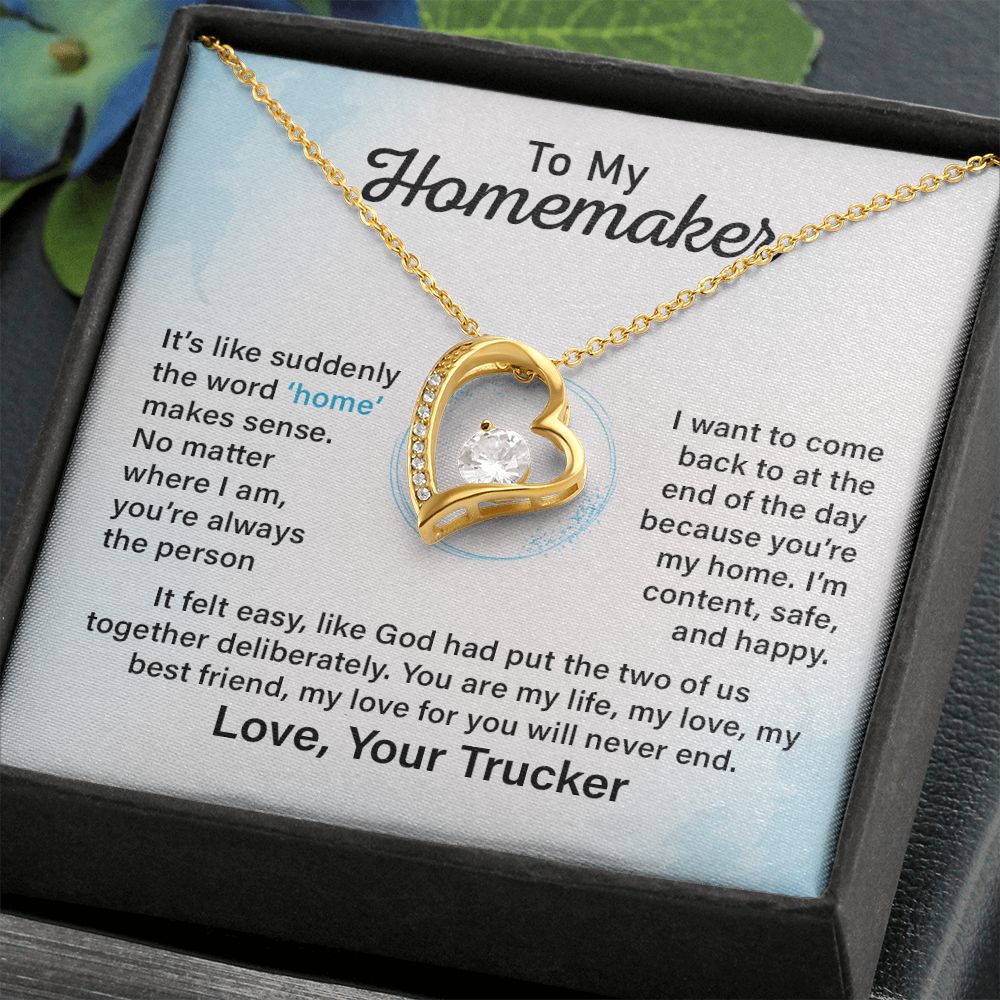 To My Homemaker It Felt Easy, Like God Had Put The Two Of Us Together Deliberately