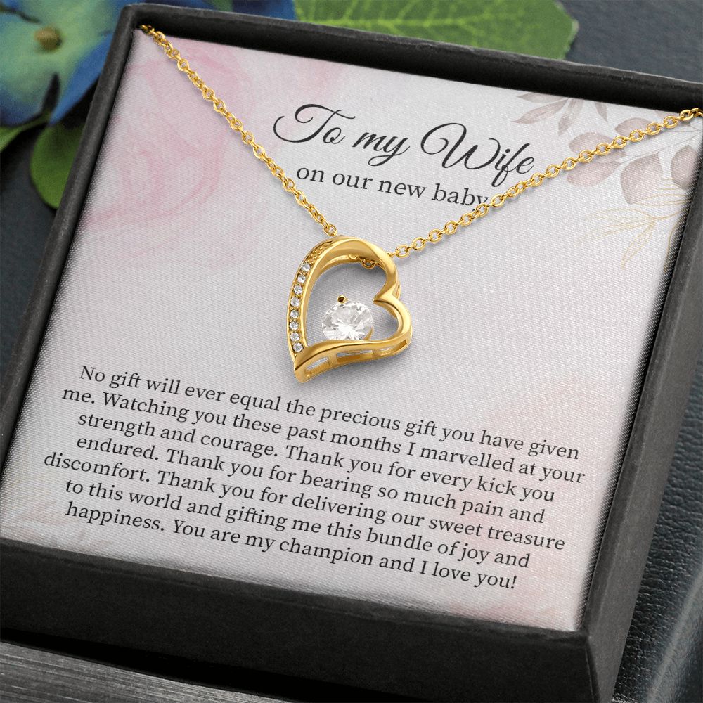 To My Wife On Our New Baby From Husband