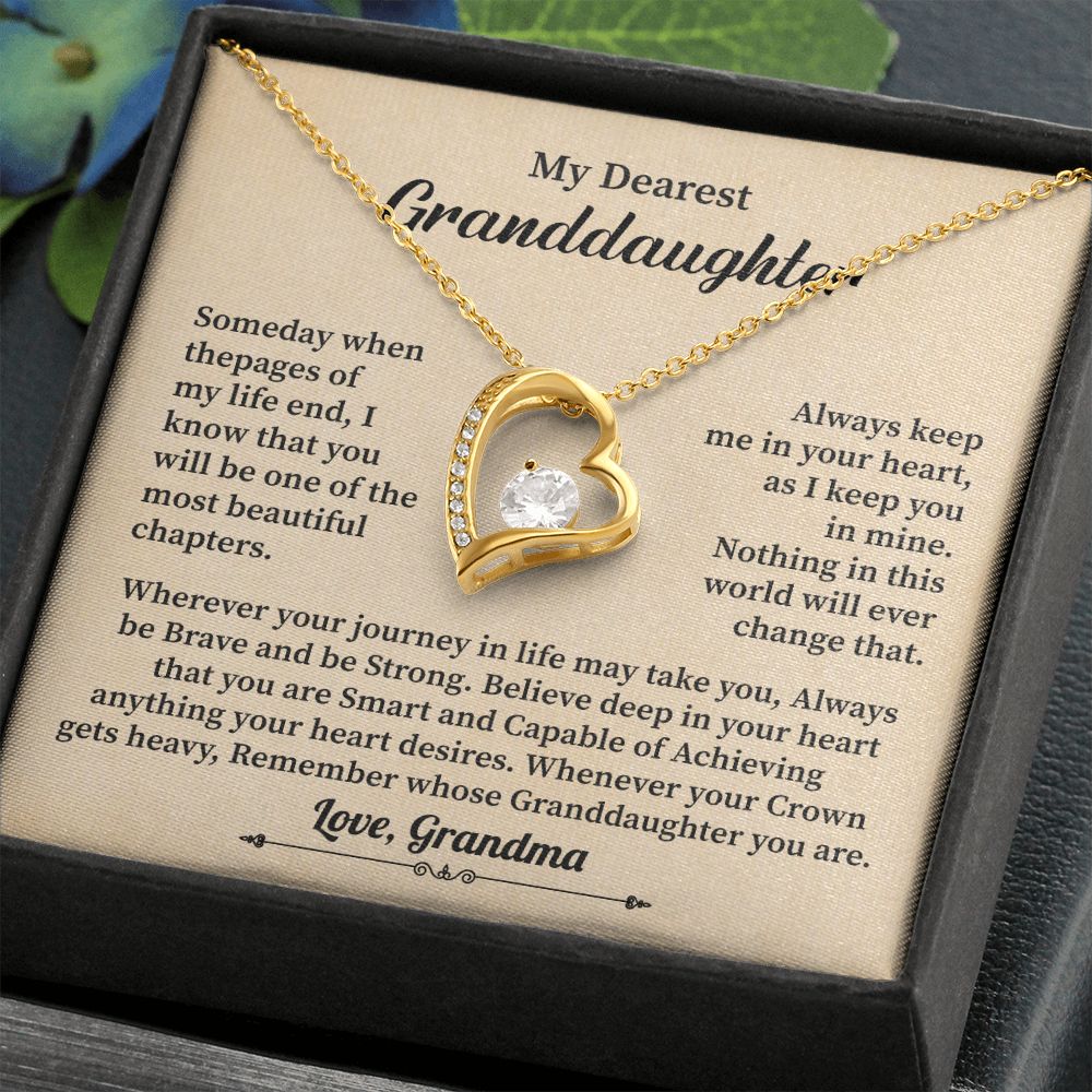 My Dearest Granddaughter I keep You In Mine Love, Grandma
