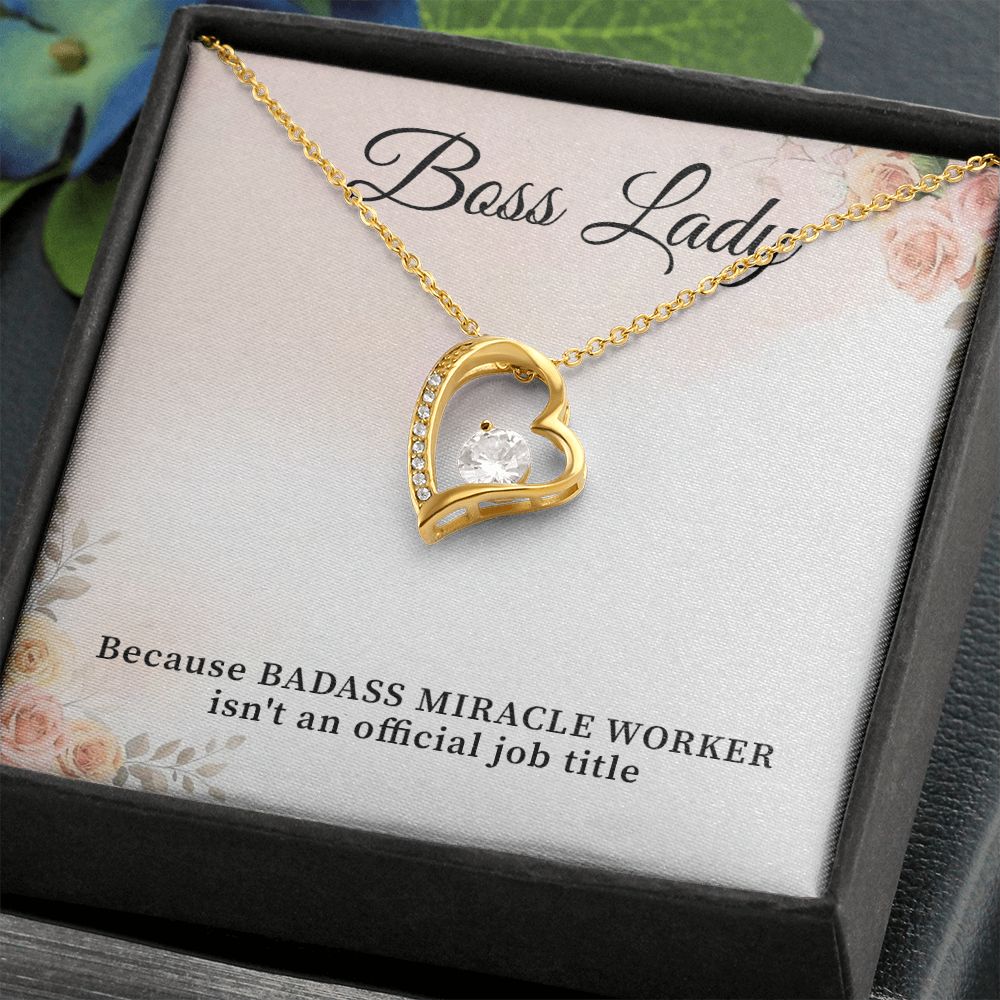 Boss Lady Because Badass Miracle Worker Isn't An Official Job Title