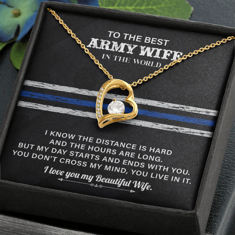 To The Army Wife In The World I Know The Distance Is Heard And The Hours Are Long