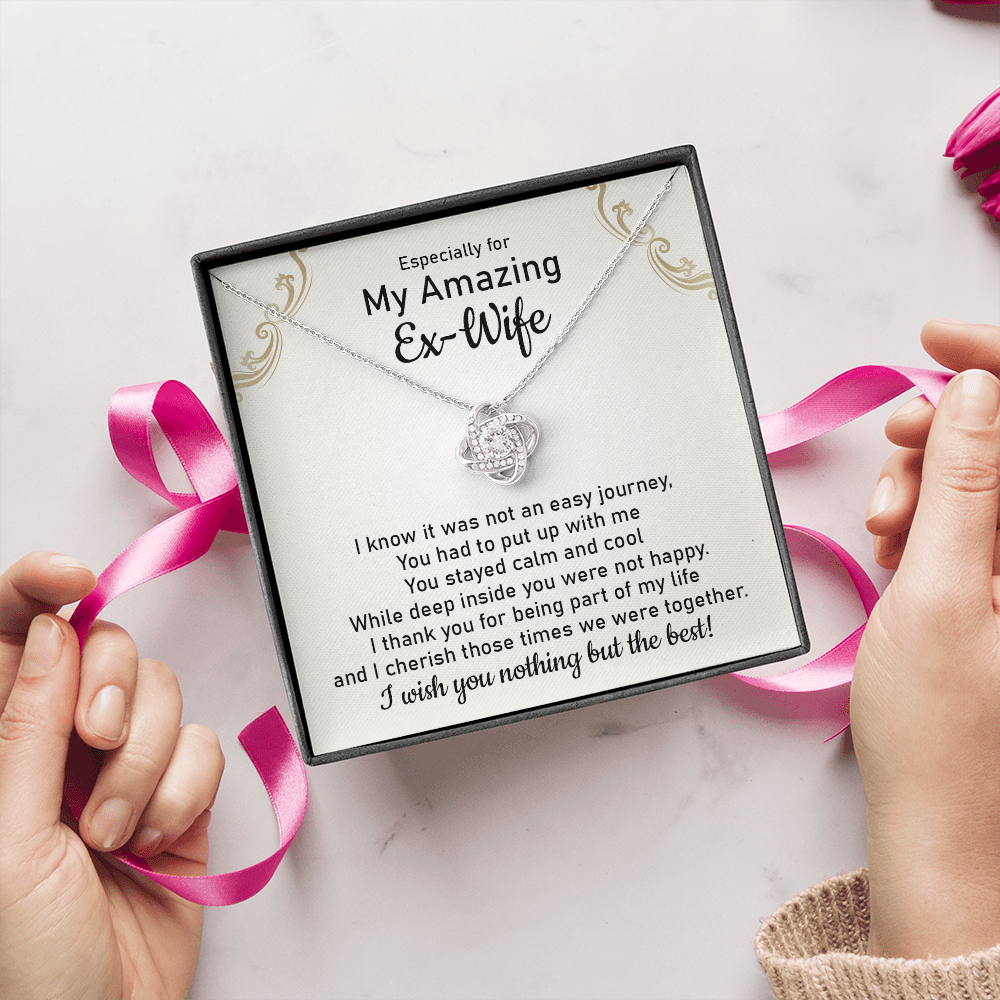 To My Amazing Ex-Wife Necklace – Thank You Gift