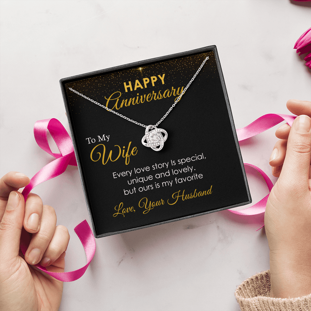 Anniversary Gift for Wife from Husband With Message Card