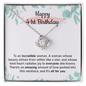To an Incredible Woman Necklace – 41st Birthday Gift for Her